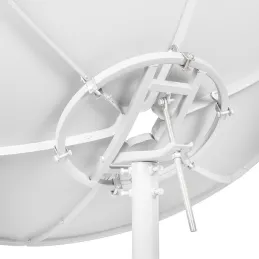 Antena Parabolica Satelital Banda C AibiTech 240cm sin LNBF Aibitech-Antena Parabolica Satelital Banda C AibiTech 240cm sin LNBF