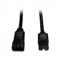 Cable de Poder Tripp-Lite P018-006, C14 a C15, 15A, 14 AWG, 1.83 mts, Negro