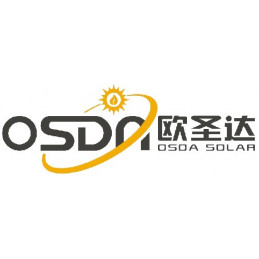 Panel Solar Monocristalino 15W 12V - 39x35.5x1.8cm, ODA15-18-M Osda
