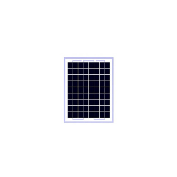 Panel Solar Policristalino 5W 12V - 27.5x19.5x1.7cm, ODA5-18-P Osda