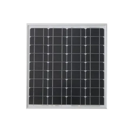 Panel Solar Monocristalino 50W 12V - 77x51.5x3cm, ODA50-18-M Osda