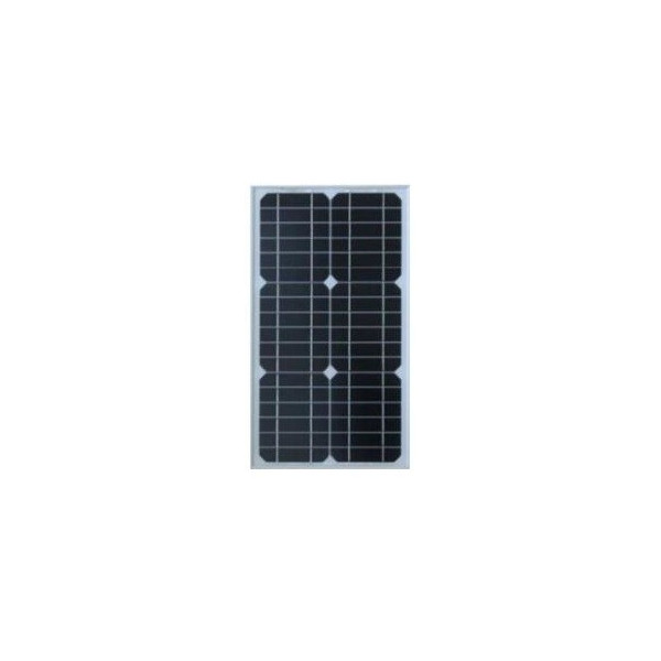 Panel Solar Monocristalino 30W 12V - 67.8x35.5x2.5cm, ODA30-18-M Osda