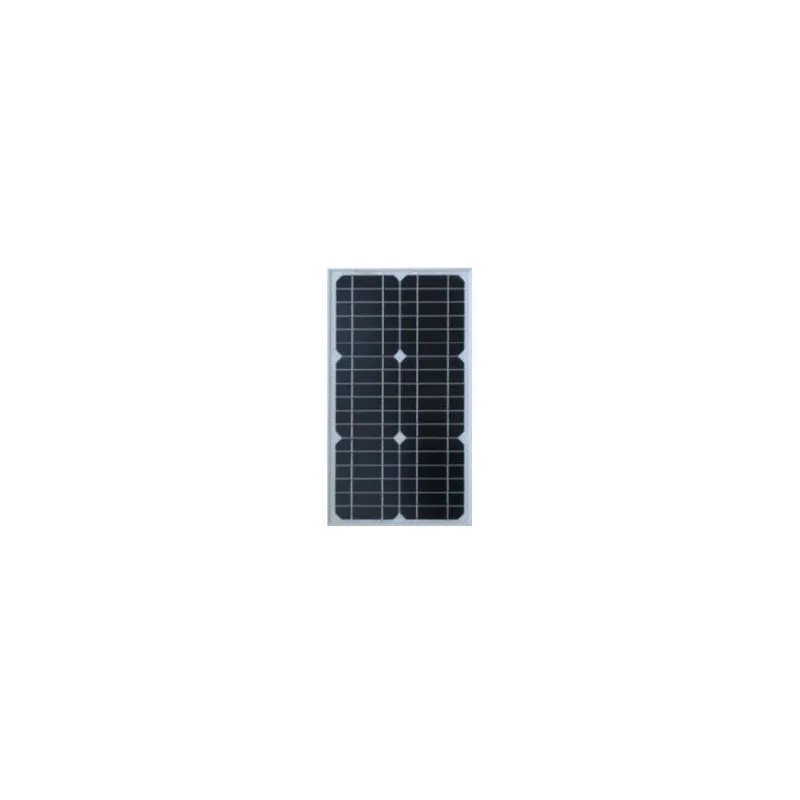 Panel Solar Monocristalino 30W 12V - 67.8x35.5x2.5cm, ODA30-18-M Osda