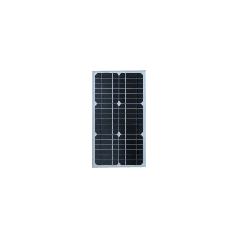 Panel Solar Monocristalino 20W 12V - 51x35.5x2.5cm, ODA20-18-M Osda