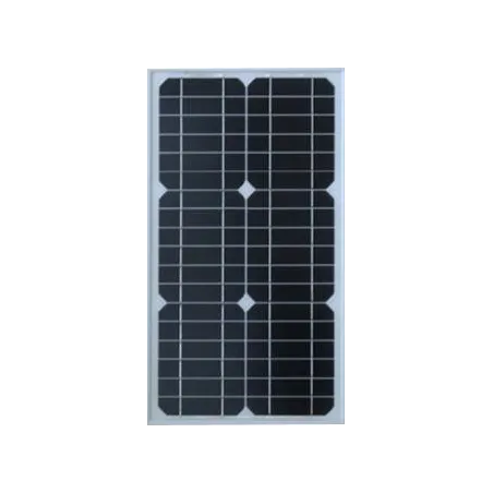 Panel Solar Monocristalino 20W 12V - 51x35.5x2.5cm, ODA20-18-M Osda