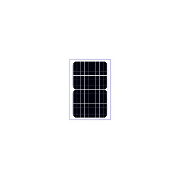 Panel Solar Monocristalino 10W 12V - 35.5x25x1.8cm, ODA10-18-M Osda