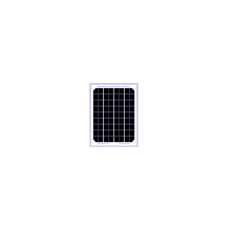 Panel Solar Monocristalino 5W 12V - 27.5x19.5x1.7cm, ODA5-18-M Osda