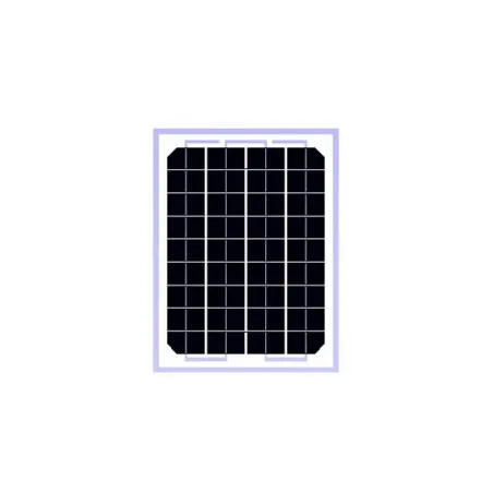 Panel Solar Monocristalino 5W 12V - 27.5x19.5x1.7cm, ODA5-18-M Osda