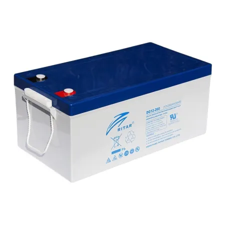  Bateria Gell Ritar DG12-260 12V 260Ah Terminal F14 52x26.8x22cm 1587.288136 Bateria Gell Ritar DG12-260 12V 260Ah Terminal F14 