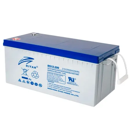  Bateria Gell Ritar DG12-200 12V 200Ah Terminal F10 52.2x24x21.9cm 1372.033898 Bateria Gell Ritar DG12-200 12V 200Ah Terminal F1