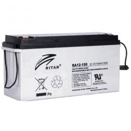 Bateria AGM VRLA Ritar RA12-150 12V 150Ah Terminal F5/F12 48.3x17x24cm