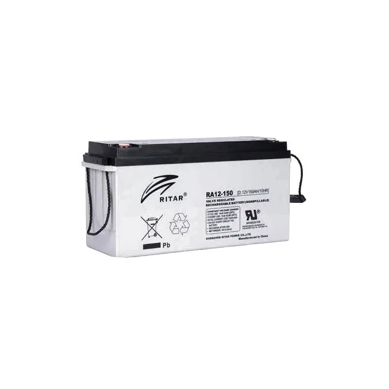 Bateria AGM VRLA Ritar RA12-150 12V 150Ah Terminal F5/F12 48.3x17x24cm