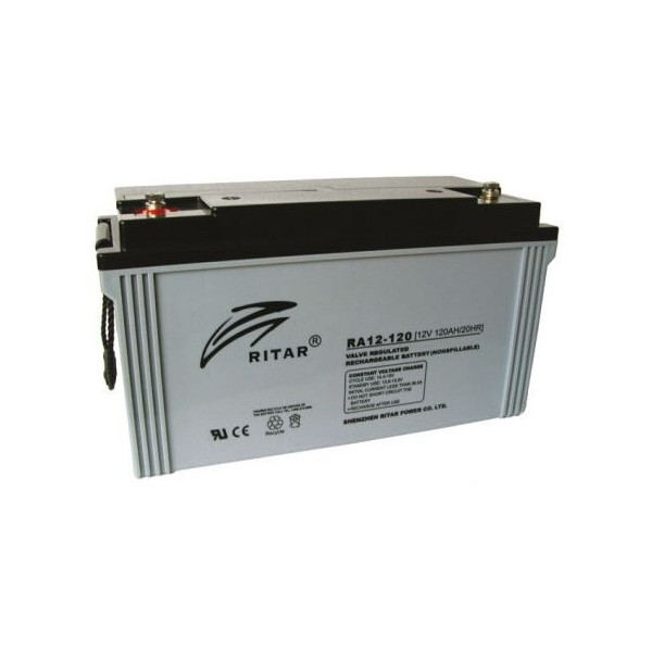 Bateria AGM VRLA Ritar RA12-120 12V 120Ah Terminal F5/F12 40.7x17.7x22.5cm