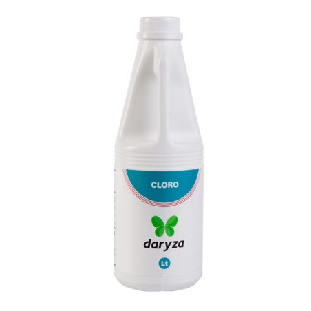 Cloro 7.5% Hipoclorito de Sodio 1 Litro, 446 Daryza