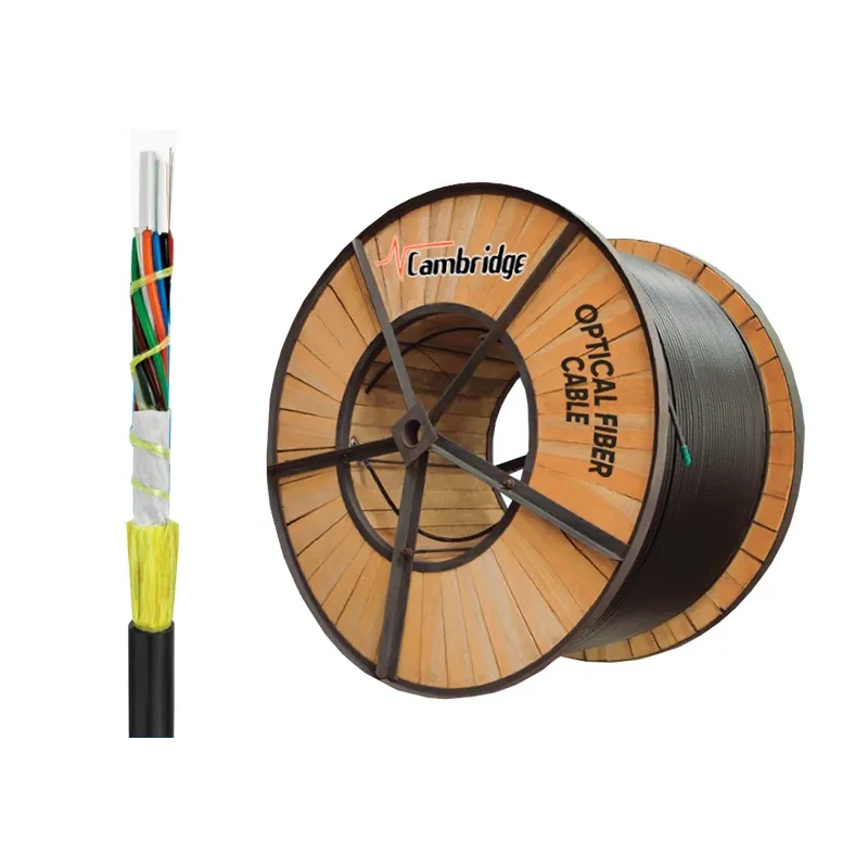 Cable de Fibra optica ADSS 12 Fibras Rollo 4KM Monomodo, CAM-ADSS-12BI Cambridge