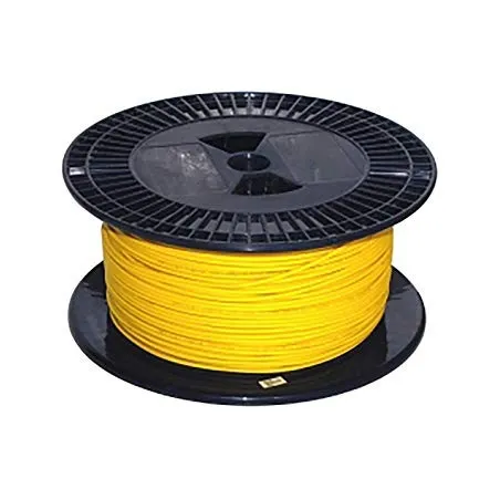 Fibra Optica Monomodo Indoor 1 Fibra G652D 9/125um Yellow Single-core X Metro Single Mode Chaqueta PVC