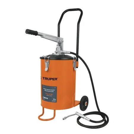  Bomba Inyectora de grasa 5800 PSI 24kg. Alta Presion, Flujo 3.1g Manguera 1/4" Cubeta 28x39cm, BOMIN-24 16850 Truper 447.457627