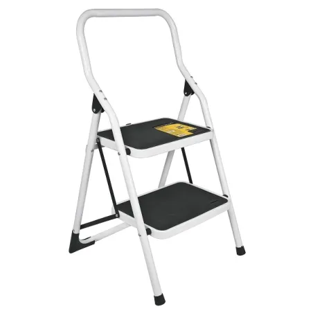 Escalera Tubulares Plegable 2 Peldaño, 91kg Tipo III, Peso 4.5kg, Alcance Max. 2m, ESTU-2P 24118 Pretul