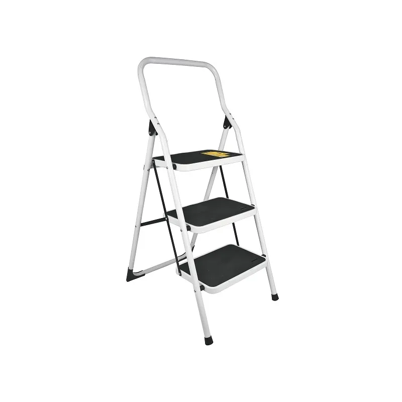 Escalera Tubulares Plegable 3 Peldaño, 91kg Tipo III, Peso 6.2kg, Alcance Max. 2.2m, ESTU-3P 24120 Pretul