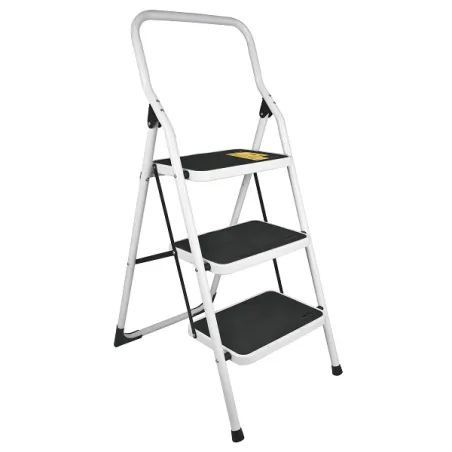  Escaleras  Tubulares 3 Peldaños Plegables T3 Max2.2m P6.2kg Acero, Pretul 24120 111.016949 Escalera Tubulares Plegable 3 Peldañ