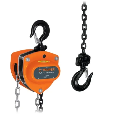  Tecle Industrial 1 1/2 Toneladas, Doble Trinquete, Mecanismo de triple engranaje, Peso 16.4kg, POL-1-1/2 16825 Truper 397.45762