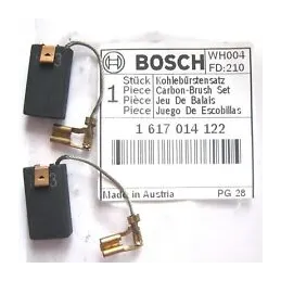  Escobillas Carbones GBH GSH, Bosch 1617014122 95.762712 Carbones de Repuesto GBH GSH, Bosch 1617014122
 1617.014.122-000 1 Bosc