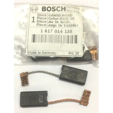 Escobillas Carbones GBH 5-38 GSH 388 TSH 5000, Bosch 1617014138 Bosch-Carbones de Repuesto GBH 5-38 GSH 388 TSH 5000, Bosch 1617