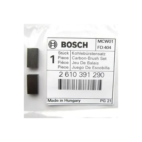  Escobillas Carbones GSB GBM PBS PEX PWS SKIL 5740 7360 7630, Bosch 2610391290 27.118644 Carbones de Repuesto GSB GBM PBS PEX PW
