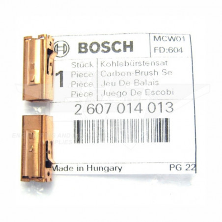 Carbones de Repuesto PSB 450 500 550 650 GSB 16 1600, Bosch 2607014013