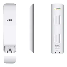 NanoStation Ubiquiti NSM5, 5GHz airMAX 16dBi 27dbm 15km, 150+Mbps 2 Puerto 10/100 con POE Ubiquiti-Nanostation Ubiquiti NSM5 5GH