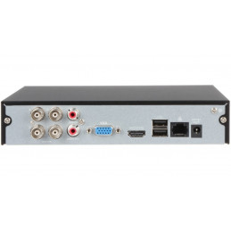 Grabador XVR Dahua XVR1B04 4CH Cooper 5en1 1HDD 1080N/720P H.265+ 1HDMI 1VGA 1RJ45 2 USB