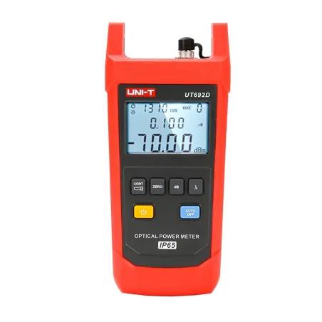  PON Power Meter Medidor de Potencia Fibra Optica UNI-T UT-692D FC SC ST 800-1700nm IP65 125.423729 PON Power Meter Medidor de P