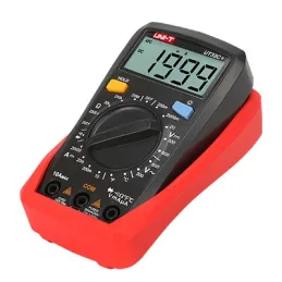 Multimetro Mini Digital UNI-T UT-33C+ ACDC600V 10A Resistencia Temperatura Diodo Continuidad UNI-T-Multimetro Mini Digital UNI-T