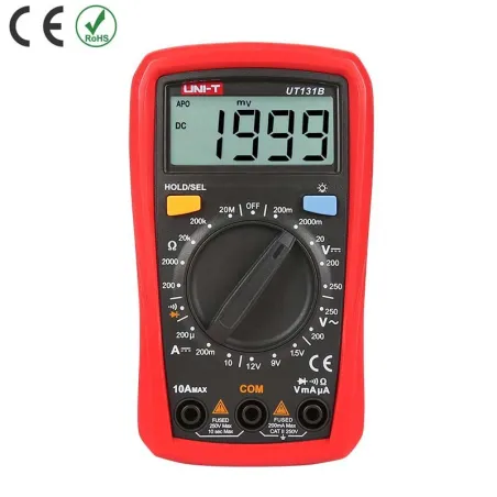 Multimetro Digital UNI-T UT-131B ACDC250V 10A Resistencia Diodo Continuidad UNI-T-Multimetro Digital UNI-T UT-131B ACDC250V 10A 