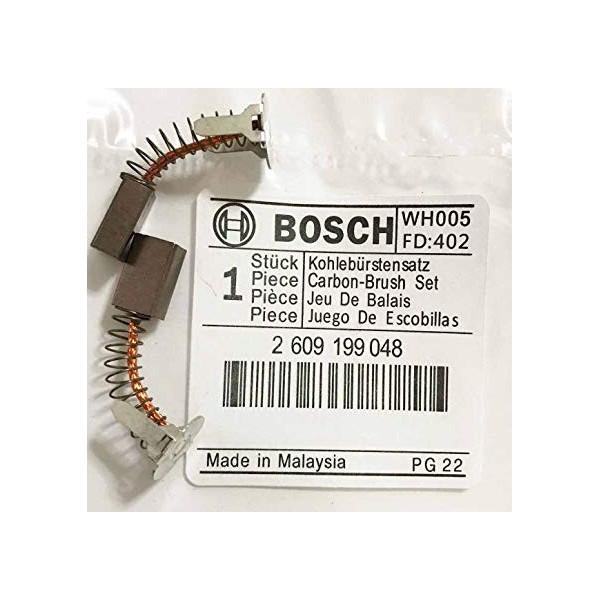 Cepillos de carbón para motorkohlen Bosch GDR 9,6 V 4,5x8mm 2609199048 