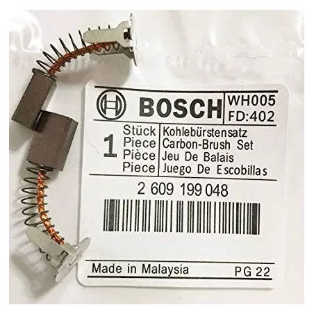 Escobillas Carbones GDR GDS PDR, Bosch 2609199048 Bosch-Carbones de Repuesto GDR GDS PDR, Bosch 2609199048 -2609.199.048-000- 1