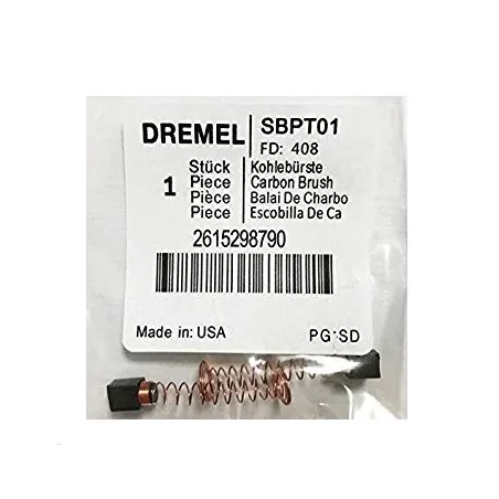 Escobillas Carbones Dremel 200 300 395 3000, Dremel 2615298790 Dremel-Carbones de Repuesto Dremel 200 300 395 3000, Dremel 26152