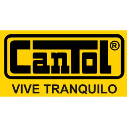 Cerradura Tranca Premium Cantol Y-800 Dorado Metalizado 4LlavesDH Pprincipal
