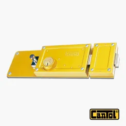  Cerradura 6 Golpes Cantol C-6 Dorado 6Golpes 3Llaves 7Pines 1Barra Ext Metal Madera 129.661017 Cerradura 6 Golpes Cantol C-6 Do