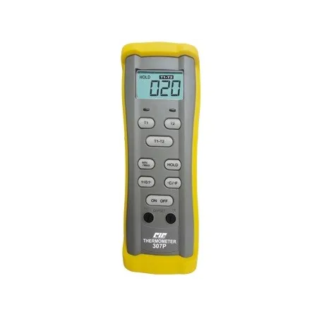  Termometro Digital CIE CIE-307P Tipo Dual Termocupla -50-1300G 122.881356 Termometro Digital CIE CIE-307P Tipo Dual Termocupla 