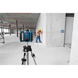 Nivel Laser Giratorio Bosch GRL 300 HV PROF, 5/8" 300m con receptor, líneas precisas y nítidas con Accesorios Bosch-Nivel Laser 