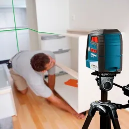 Nivel Laser de Lineas Bosch GLL 2-12G, Verde Sencillo y compacto para un entorno luminoso Bosch-Nivel Laser de Lineas Bosch GLL 
