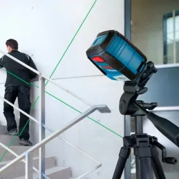 Nivel Laser de Lineas Bosch GLL 2-12G, Verde Sencillo y compacto para un entorno luminoso Bosch-Nivel Laser de Lineas Bosch GLL 