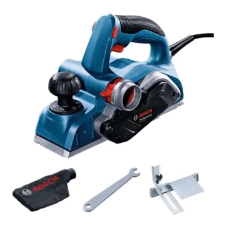 Cepillo Bosch GHO 700 82mm 700W Profundidad Ajustable Bosch-Cepillo Bosch GHO 700 82mm 700W Profundidad Ajustable -Acabado suave