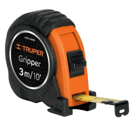  Winchas Flexometro Griper 3M MedicionAmbosLados TPR ABS Truper 15387 7.118644 Wincha Flexometro Griper 3M con TPR, cinta medici