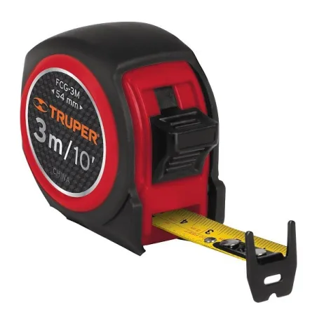  Winchas Flexometro Compactas 3M MedicionAmbosLados TPR ABS Truper 12771 7.118644 Wincha Flexometro Compactas 3M con TPR, cinta 