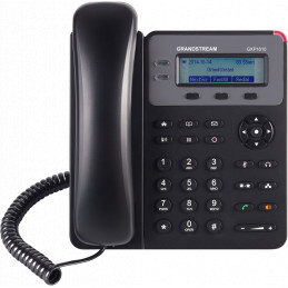 Telefono IP - Grandstream GXP-1610, 1 líneas, LCD 132X48, 2 RJ-45 10/100, altavoz, Audio HD