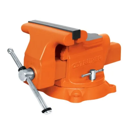  Tornillo de Banco Industrial Ancho de Mordaza 6", Apertura Max 6 7/8" Peso 24.2kg, TA-6 18594 Truper 416.949153 Tornillo de Ban