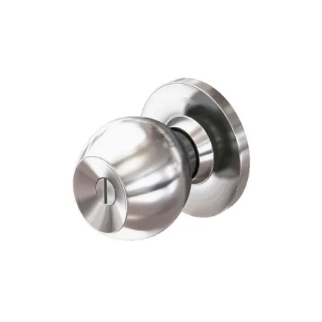  Cerradura Pomo Forte AI-06 Acero Inox BInterno con Abre Facil Para Baño 37.288136 Cerradura Pomo Forte 06 Acero Inox BInterno c