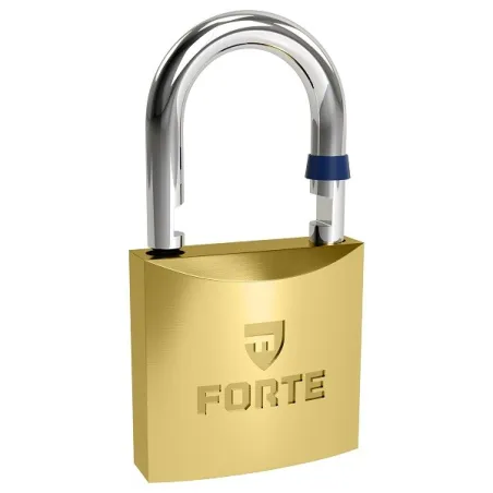  Candados Forte Estandar F70 70mm Dorado Doble Cerrojo 3Llaves 6Pines 55.932203 Candado Forte Estandar F70 70mm Dorado Doble Cer